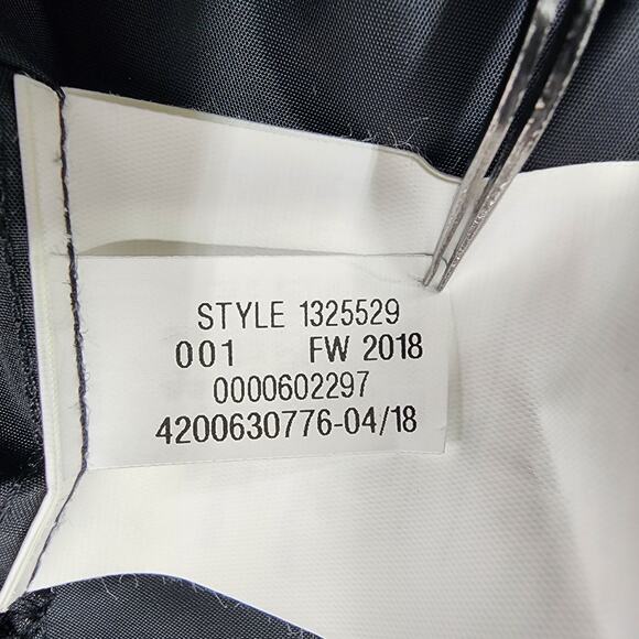 Under Armour Jacket Womens M Black Loose Fit Storm Full Zip High Low Split Hem - Picture 8 of 12